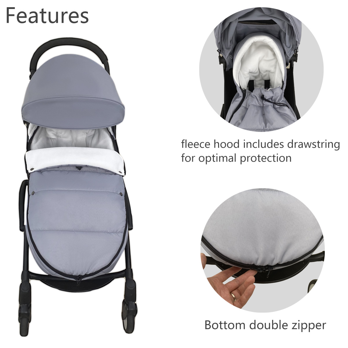 Chancelière universelle pour p - Stroller Rain Cover avis et prix