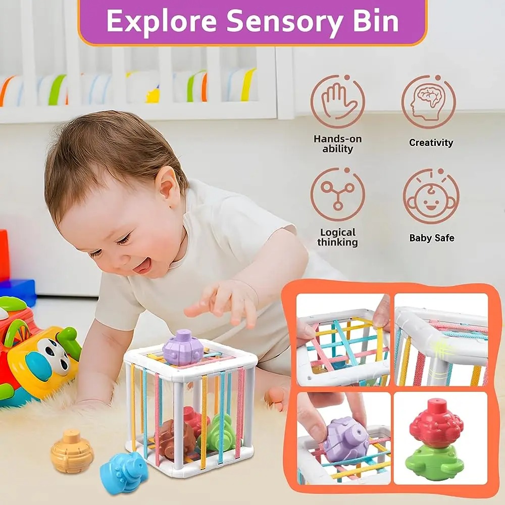 Cube de tri de formes Montesso - Baby Products Toys avis et prix