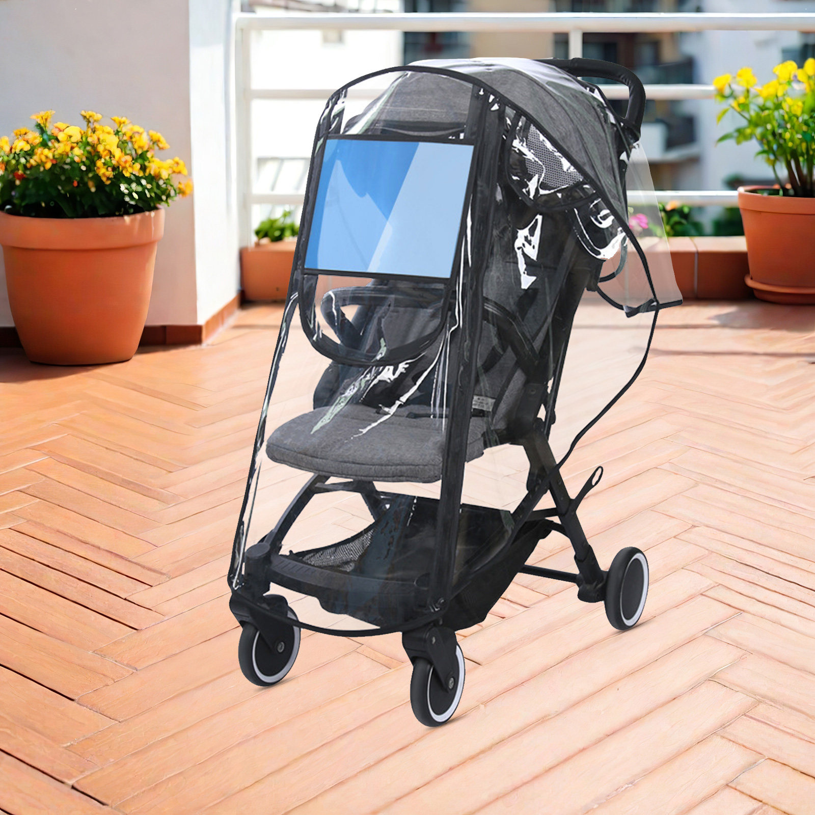 Housse de pluie transparente i - Stroller Rain Cover avis et prix